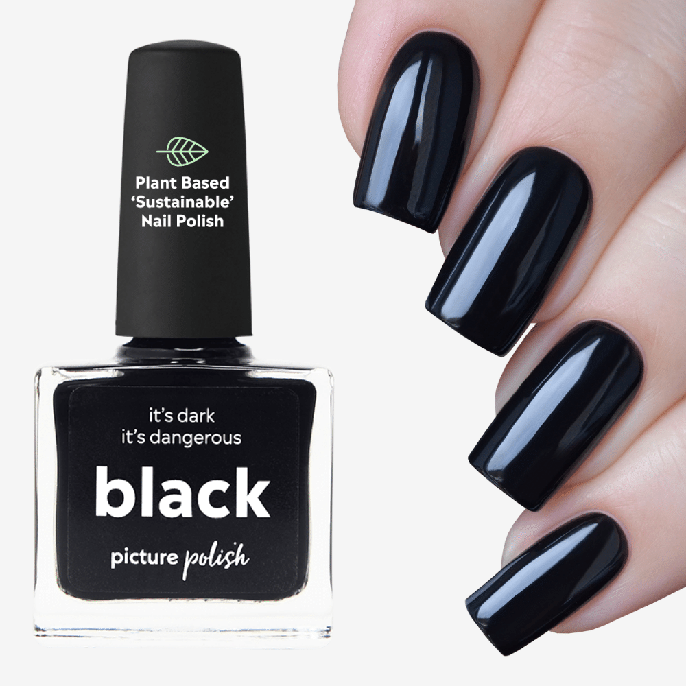 How To Achieve Perfect Nails Using Black Nail Polish | Sienna – sienna.co-cacanhphuclong.com.vn