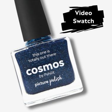 Blue Holographic Nail Polish Video Swatch