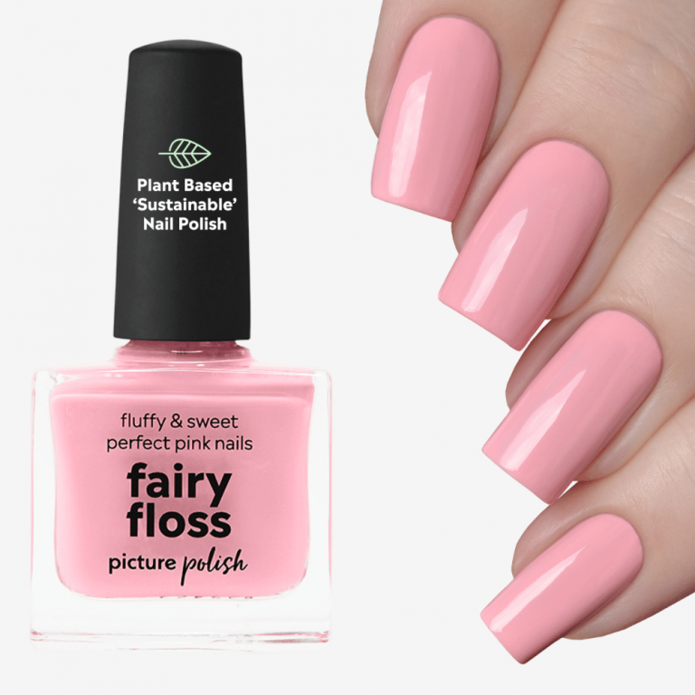 Fairy Floss Nail Polish Pastel Pink Polish Picture Polish