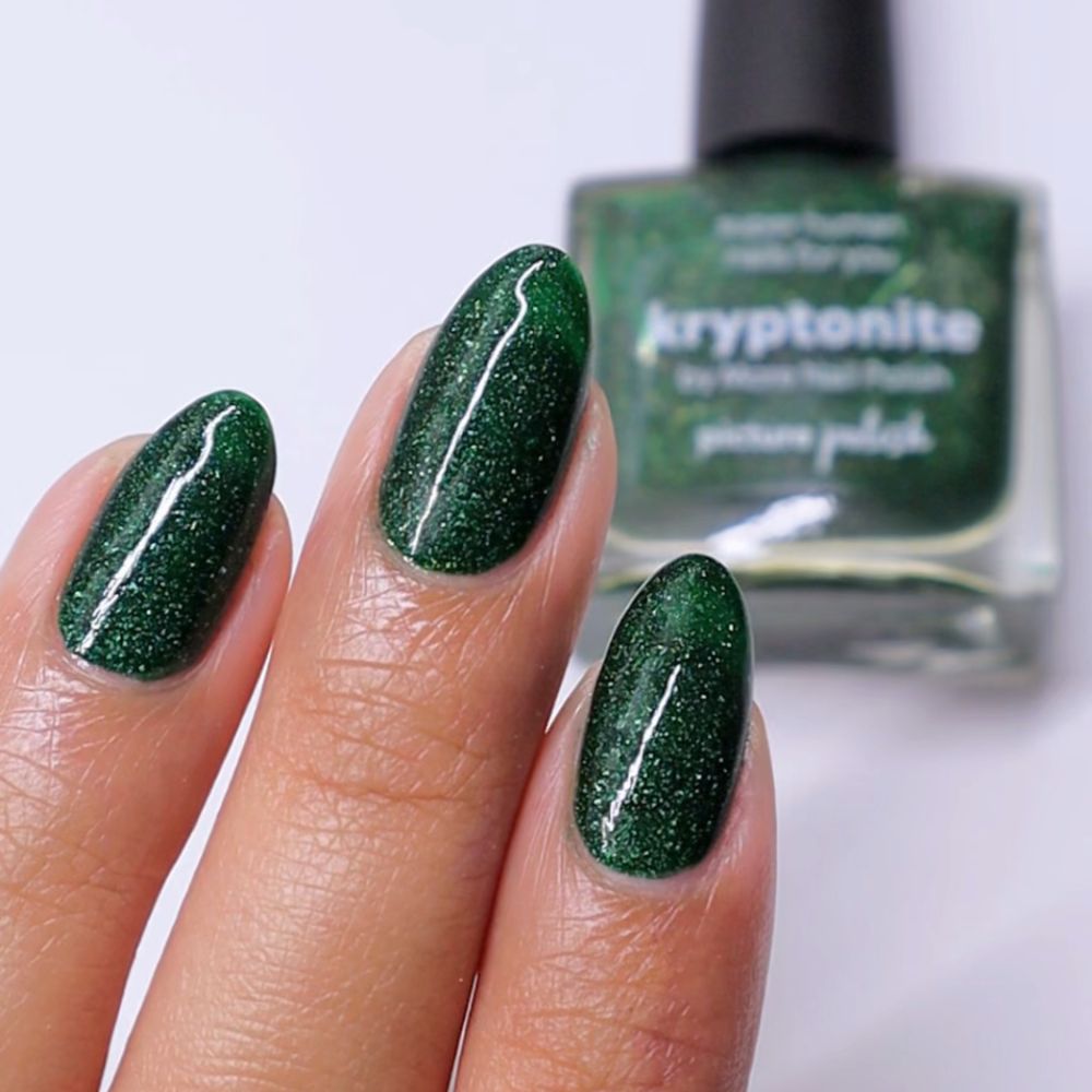 Green Holographic Nail Polish Australia