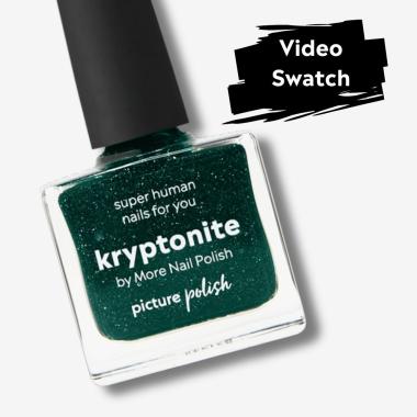 Green Holographic Nail Polish Video Swatch