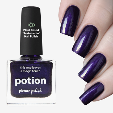 Dark Purple Nail Polish