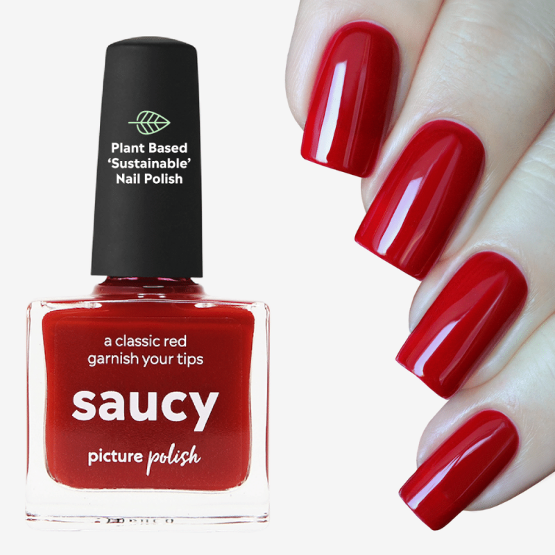 Red Nail Polish, Saucy Nail Colour | Picture Polish