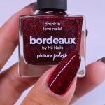 Burgundy Hologarphic Nail Polish Australia