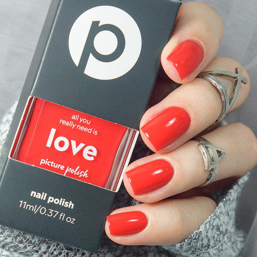 Love Nail Polish Review | Red Nail Polish | Picture Polish