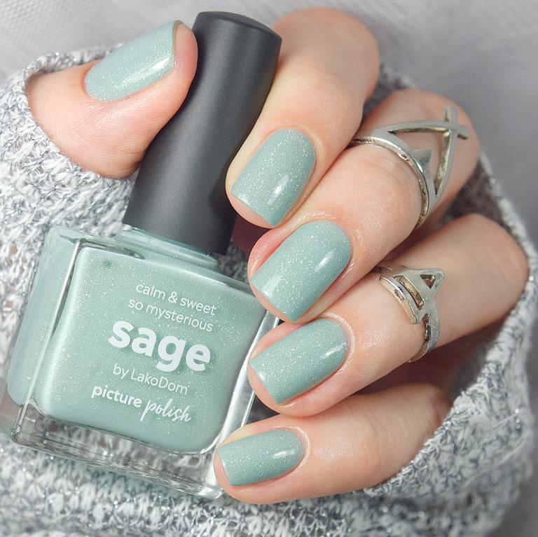 Sage Nail Polish, Sage Green Nail Color Picture Polish