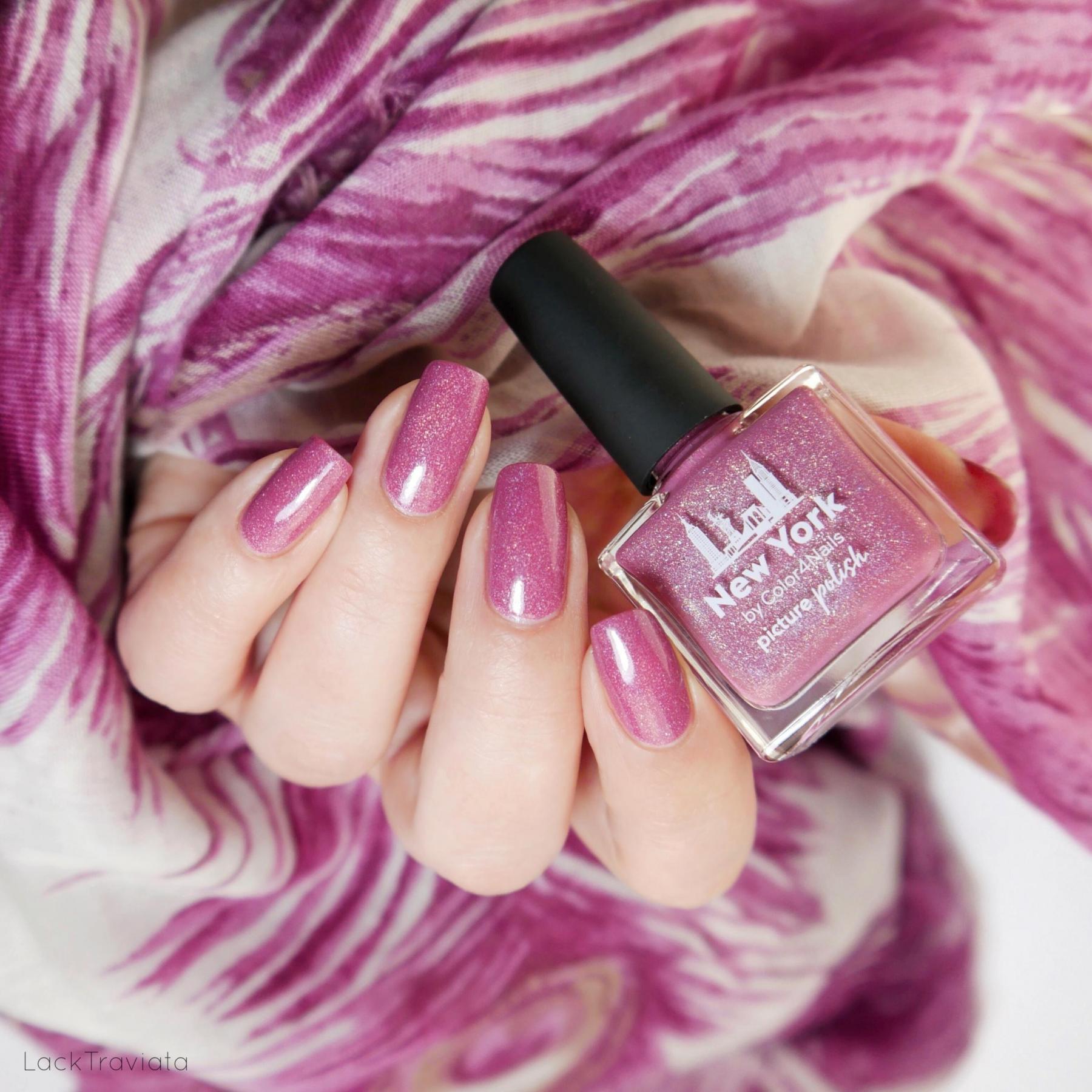 New York Nail Polish Review Pink Nail Polish Picture Polish