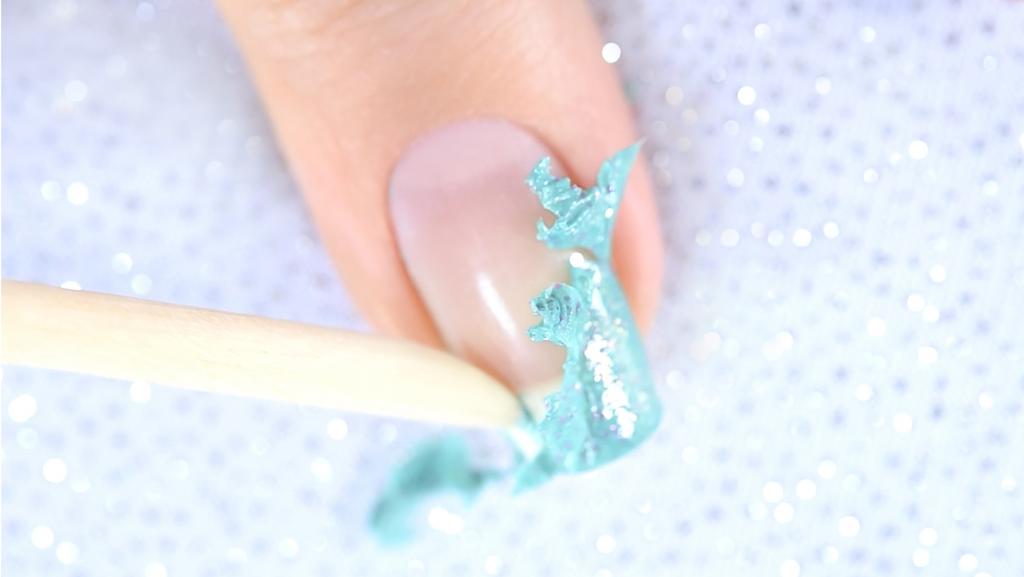 Use Peel Off Base Coat