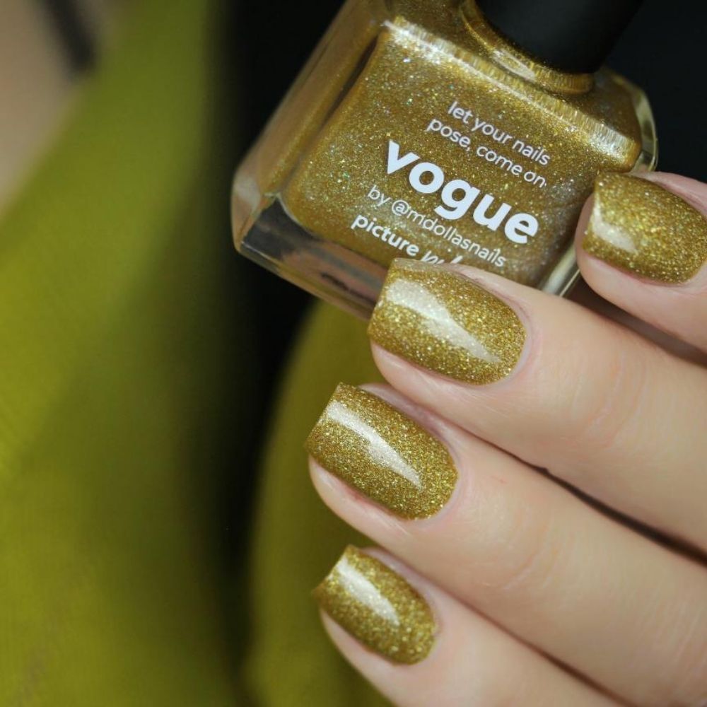 Vogue Nail Polish Holographic Swatch