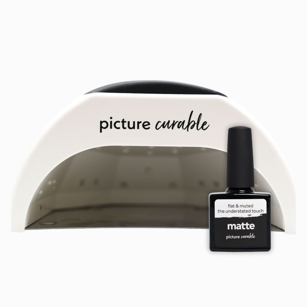 Curable Lacquer Lamp + FREE Matte T/C