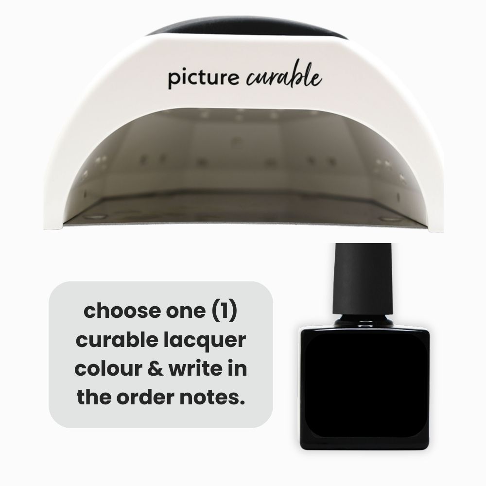 Curable Lacquer Starter Kit