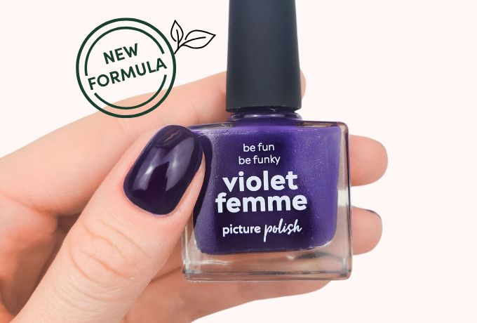 Meet our New and Improved Plant-Based Nail Polish Formula!