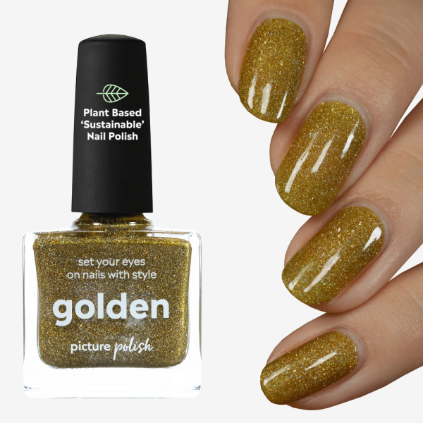 Golden Nail Polish