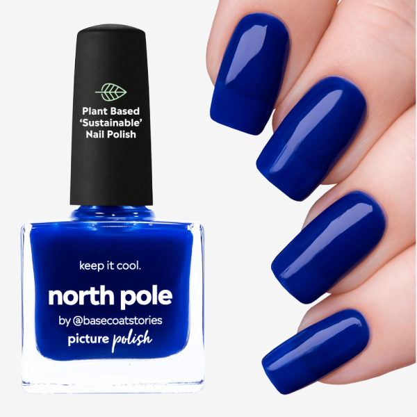 North Pole Nail Polish, Blue Jelly Nail Color | Picture Polish