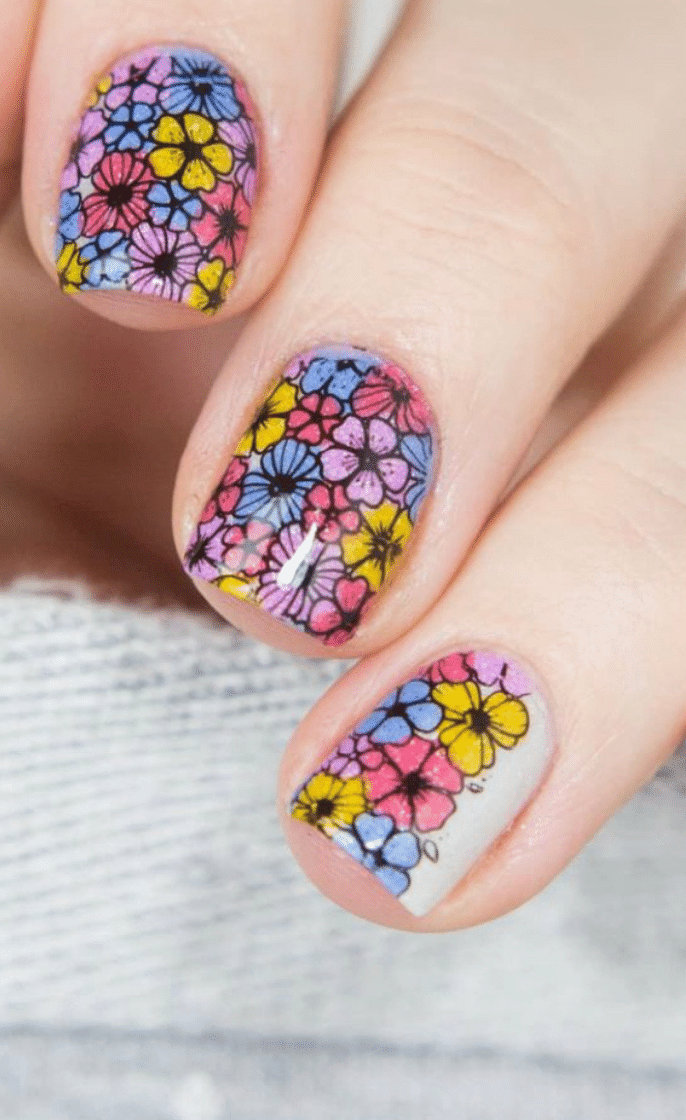 Spring Trends For Polish, Shape And Nail Art.