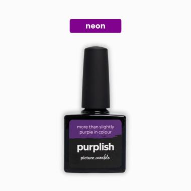 Purplish Curable Lacquer