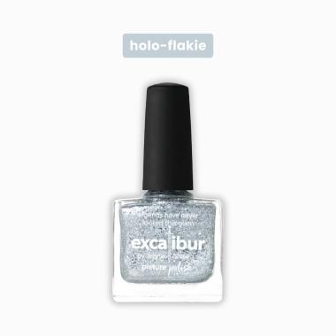 Silver Flakie Nail Polish