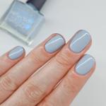 Light Blue Holographic Nail Polish