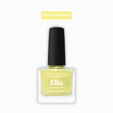 Yellow Holographic Nail Polish