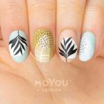 Moyou London Nail Art Botanical 16 Stamping Plate