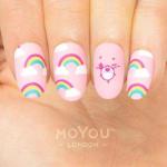 Moyou London Nail Art Care Bears 02 Stamping Plate