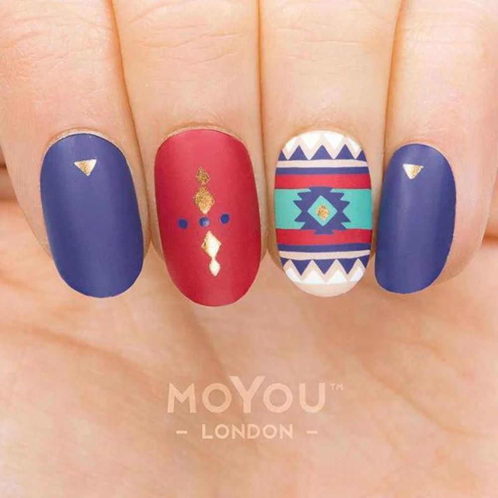 Moyou London Nail Art Explorer 33 Stamping Plate