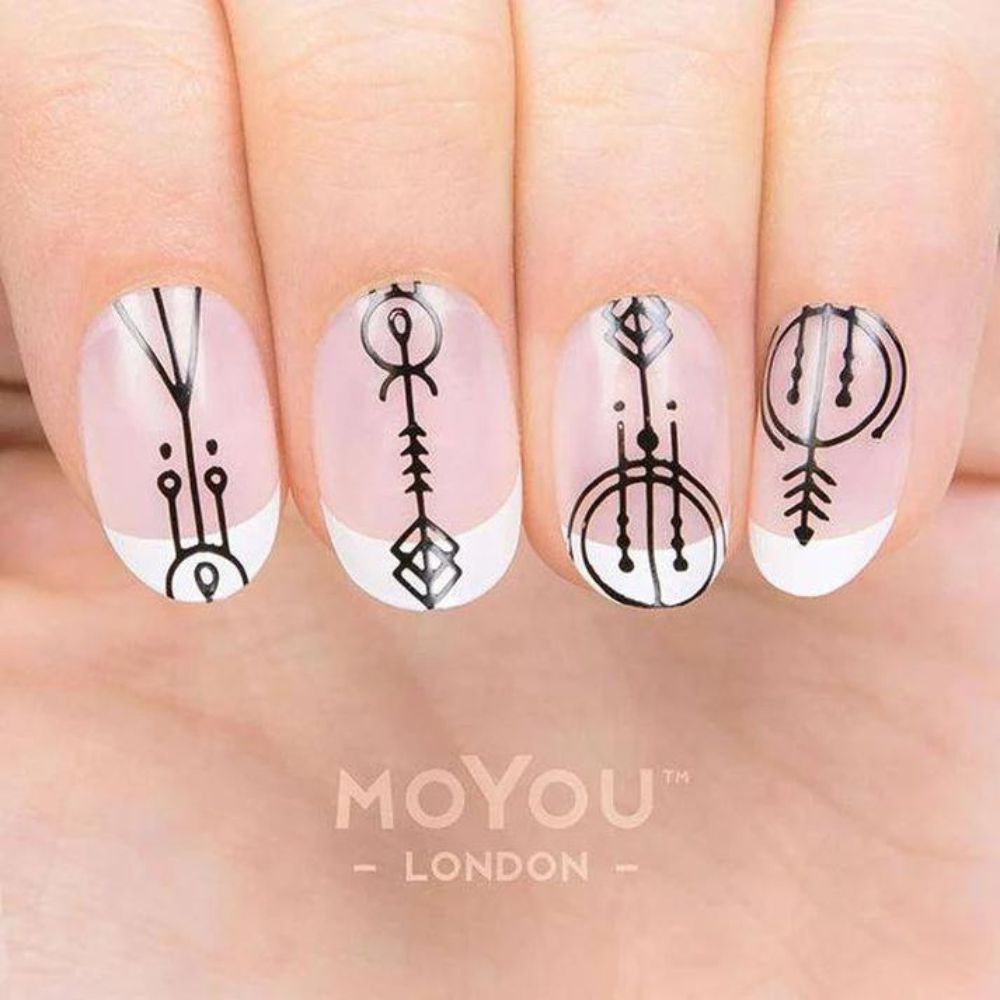 Moyou London Nail Art Minimal 07 Stamping Plate