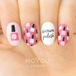 Moyou London Nail Art Picture Polish 02 Stamping Plate