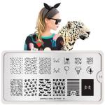 Moyou London Nail Stamping Plate Animal 15