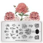 Moyou London Nail Stamping Plate Botanical 21