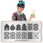 Moyou London Nail Stamping Plate Fashionista 07