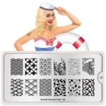 Moyou London Nail Stamping Plate Sailor 05