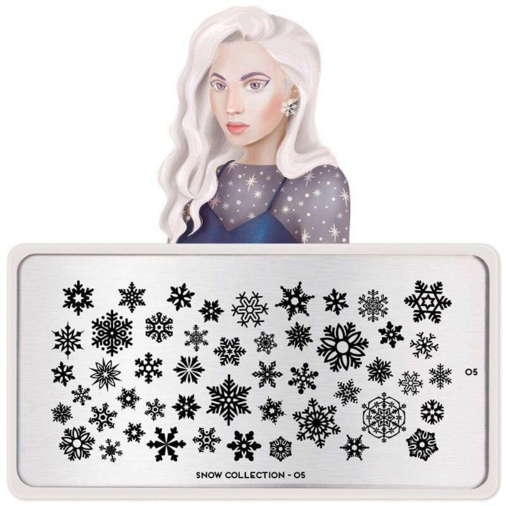 Stamping Plate Snow 05