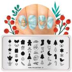 Moyou London Nail Stamping Plates Noel 17