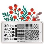 Moyou London Nail Stamping Plates Noel 21