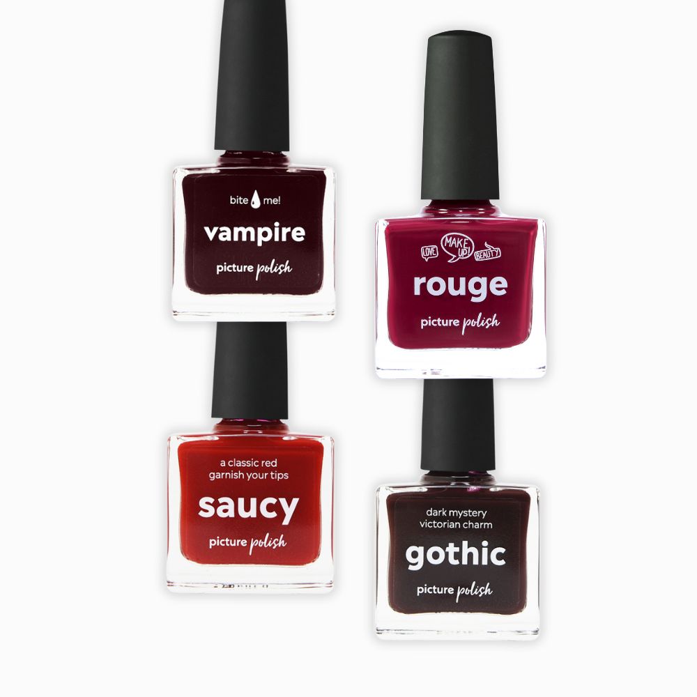 Red Nail Polish Bundle