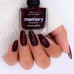 Memory Nail Polish Mid Complexion Swatch