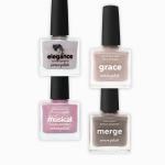 Natural Holographic Nail Polish Set