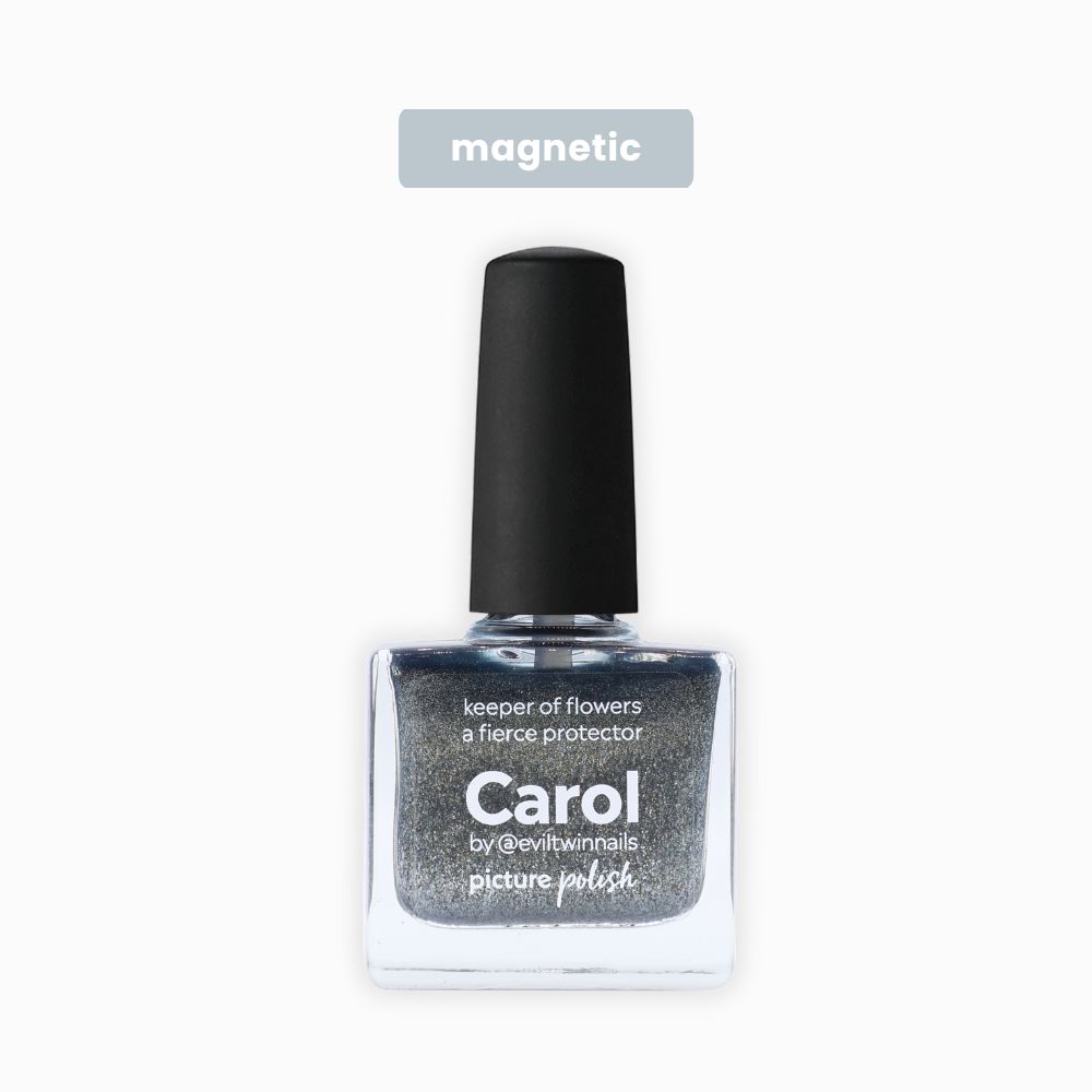 Carol | Silver Blue | Magnetic