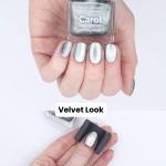 Silver Blue Magnetic Polish Velvet