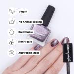 Silver Purple Magnetic Polish Australia