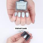Silver Teal Magnetic Polish Velvet