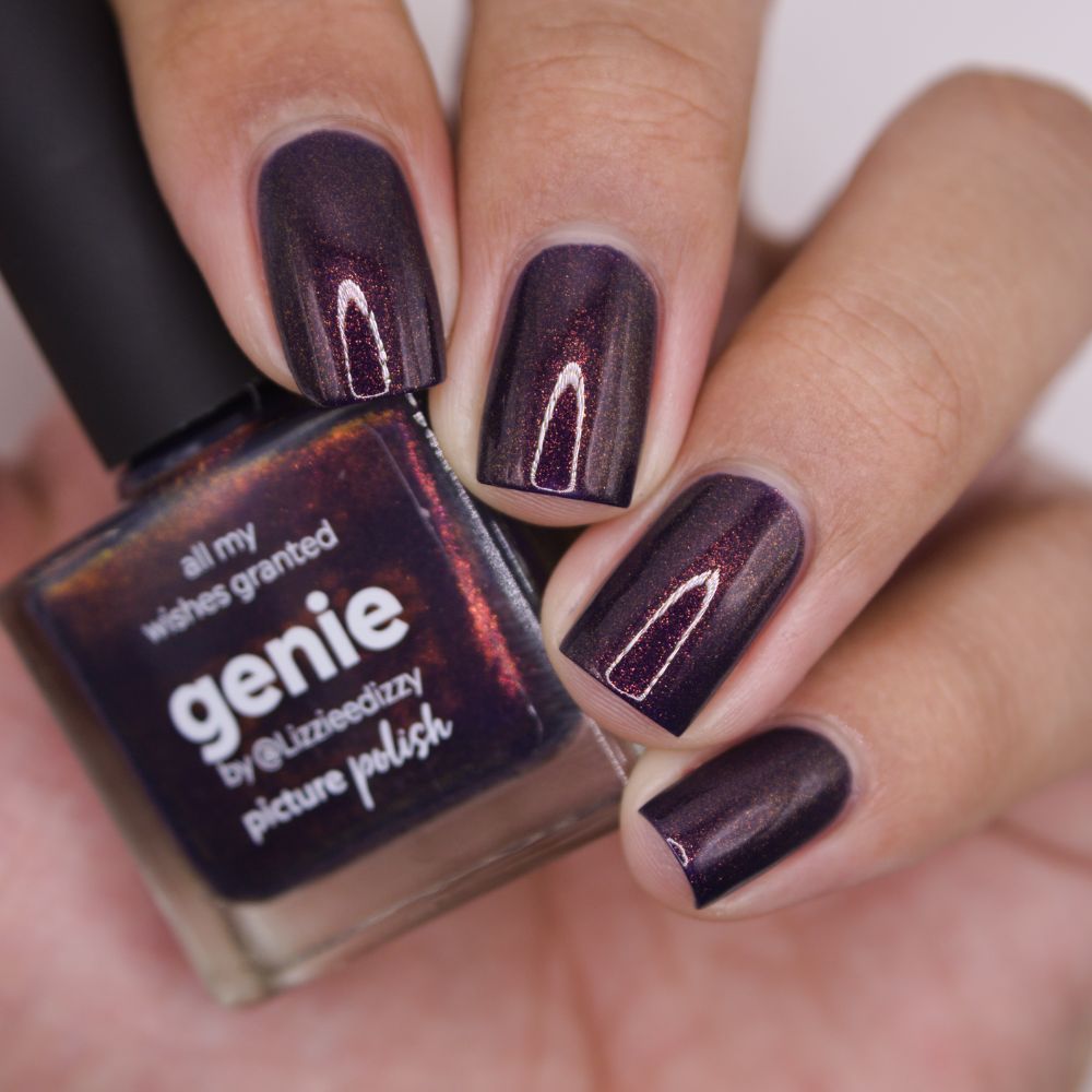 Blurple Shimmer Nail Polish Australia