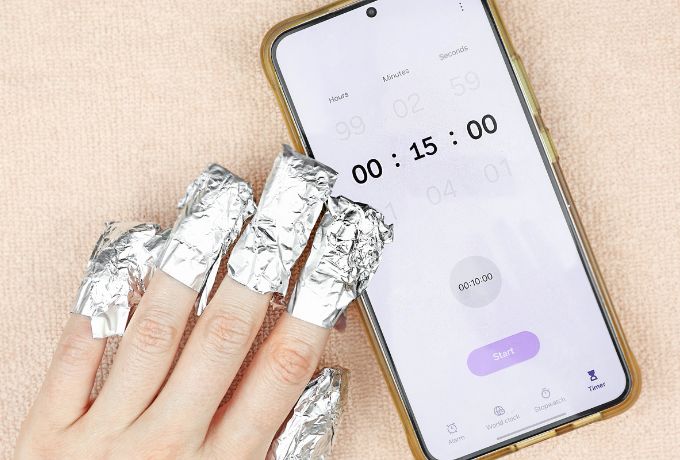 How Long To Keep Foil On Nails When Removing Gel Nail Polish