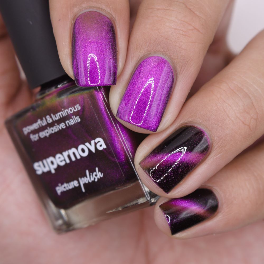 Purple Magnetic Nail Polish